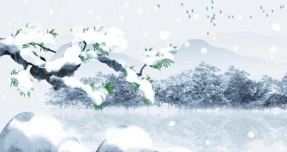 关于下雪的审美句子