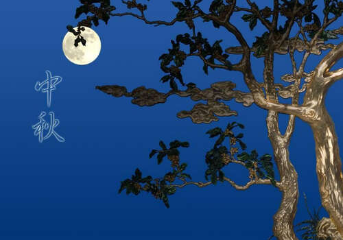 描写中秋的诗句50句