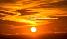 描写太阳落山的句子