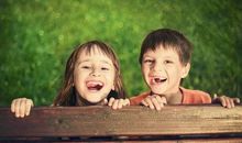 说说儿子玩开心的句子