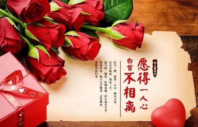 表达爱意的诗句 表示一辈子深爱的诗句