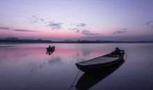 形容水面平静的句子