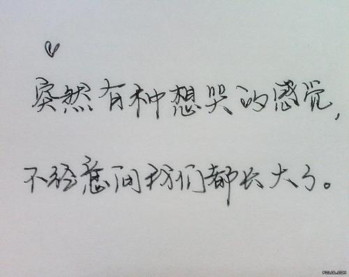 关于过往乘客的悲伤语录