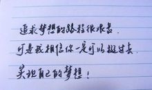 关于追求梦想的句子