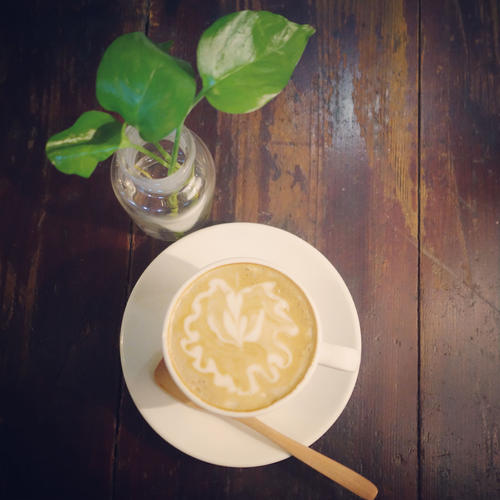 描述咖啡馆的句子