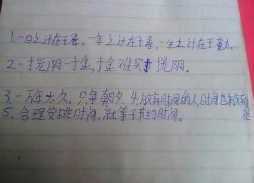 关于质量的谚语