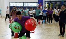 趣味运动会口号 霸气