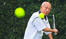 祝老人长寿的话