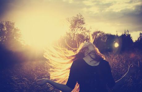 喜欢一个人说话