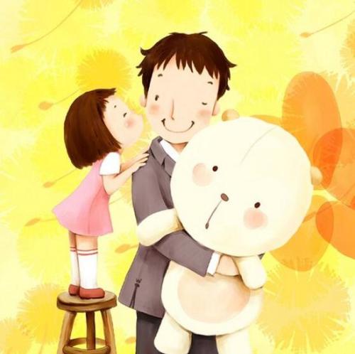 12.父亲的爱是拐杖,让我们避免生活中的筋斗。