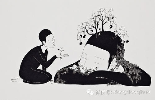 11.如果您哭泣，您只能独自哭泣，没有人关心您的怯ward，只有慢慢选择坚强。如果您大笑，整个世界都会与您一起大笑，您给世界一缕阳光，世界给您带来春天。这绝不是距离，而是决定。