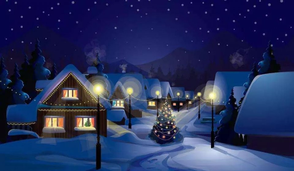 圣诞前夜祝愿苹果2