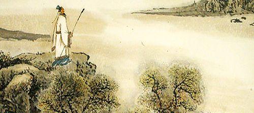 11.当您到达** Pond时，村庄的西部已经倾斜。主人高高举起，但是鸡和狗都空了。 -孟浩然，《寻找**谭的主人》