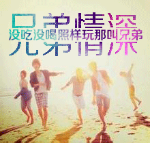 形容兄弟情谊的句子