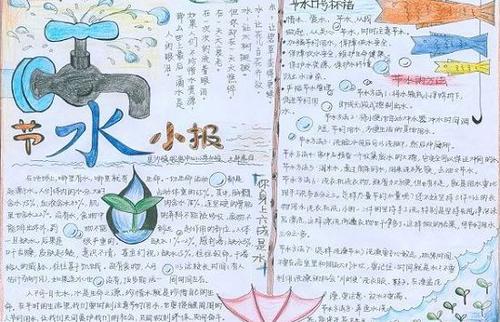 节约用水的句子