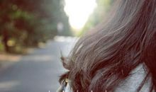 描写头发的句子