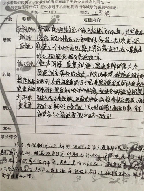 新年祝福和感恩节短信