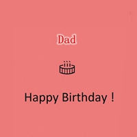 父亲生日快乐