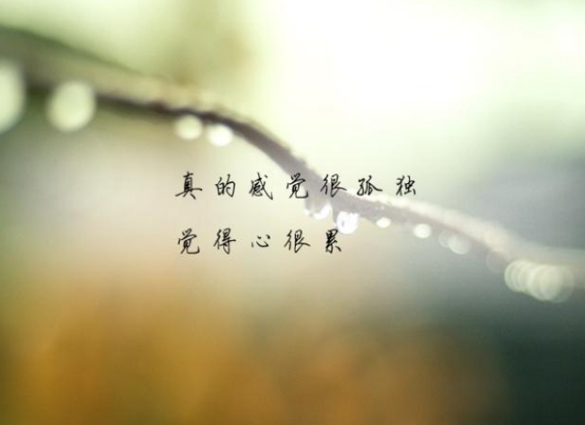 爱是无奈和悲伤