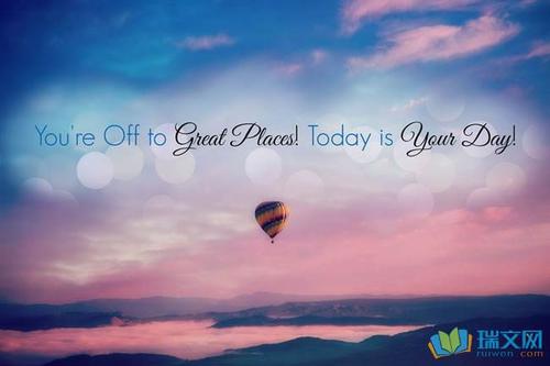 美丽的励志英语句子