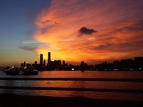 日落的美丽句子