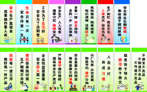 2018安全生产口号