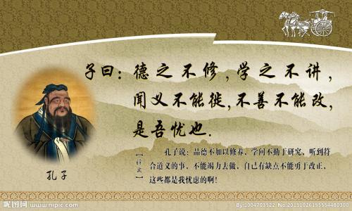 孔子励志名言