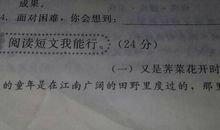 关于面对挫折的诗句