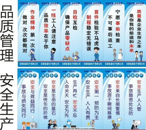 安全生产口号八字