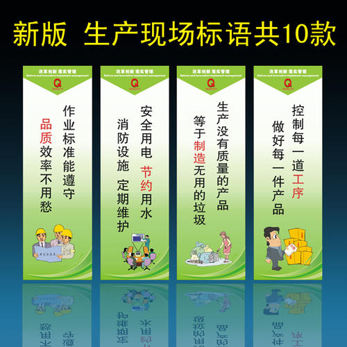 车间安全警告口号