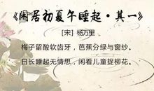 与夏天有关的诗句