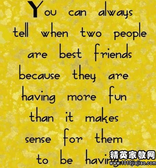 朋友的英语名言