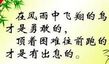 关于奋斗的英语名言