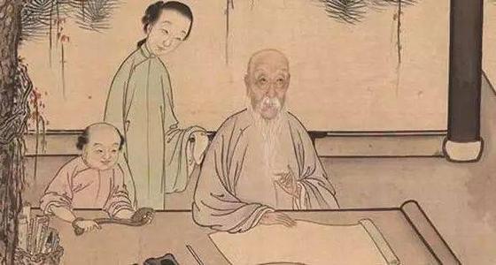 袁枚的抒情诗借景。