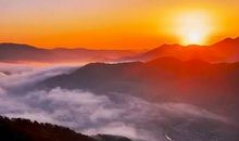 描写云海的段落