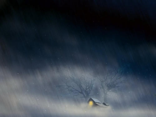 雨夜悲伤的句子