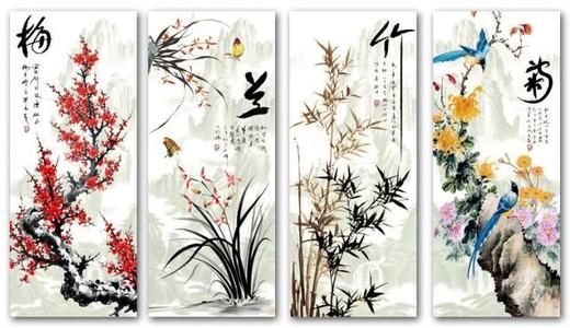 春天，夏天，秋天和冬天的诗