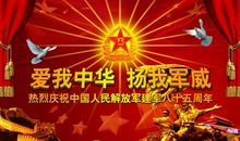 八一建军节慰问短信