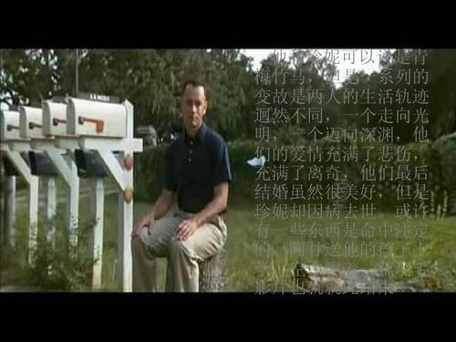 阿甘正传的经典句子