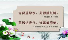 描写荷花多的诗句