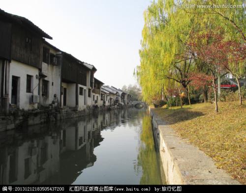 描述江南水乡的话