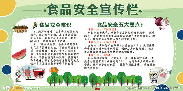 安全和绿色食品的口号