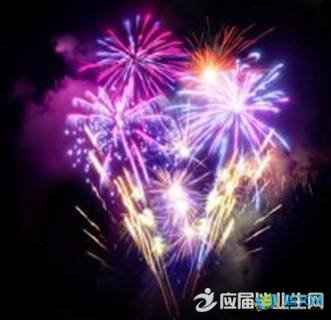 描述烟花的段落