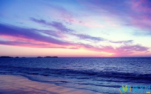 描述海洋的美丽句子