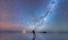 描写夏天夜空的句子