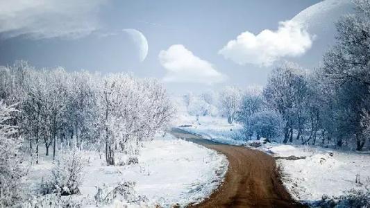 描写冬天雪的诗