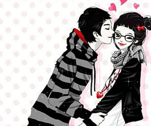 爱与男友甜言蜜语