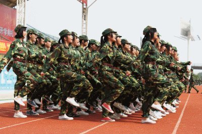 军事训练励志句