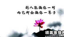 关于人生道路的格言