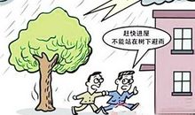 有关雷雨的谚语